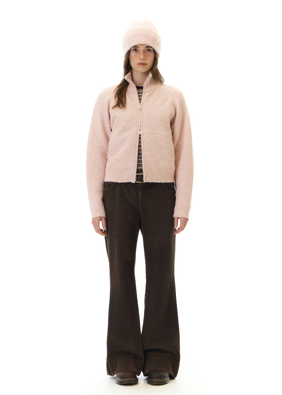 HUG KNIT ZIP-UP