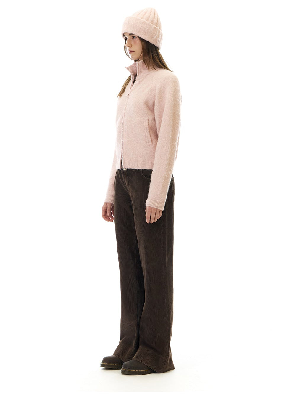 HUG KNIT ZIP-UP