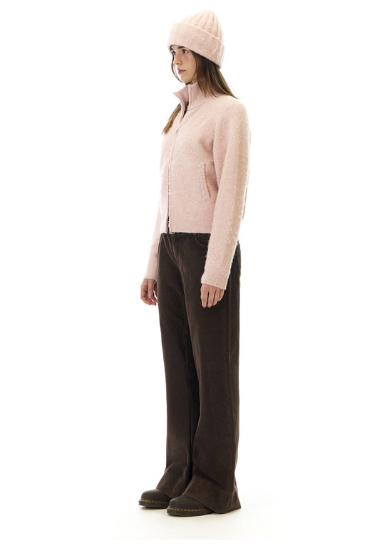 HUG KNIT ZIP-UP