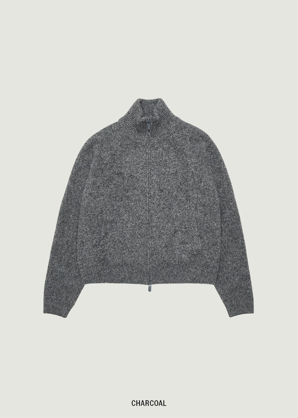 HUG KNIT ZIP-UP
