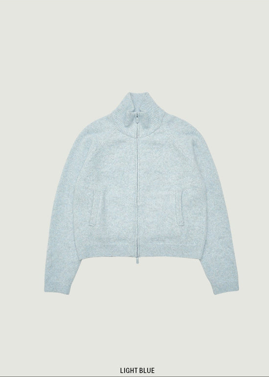 HUG KNIT ZIP-UP