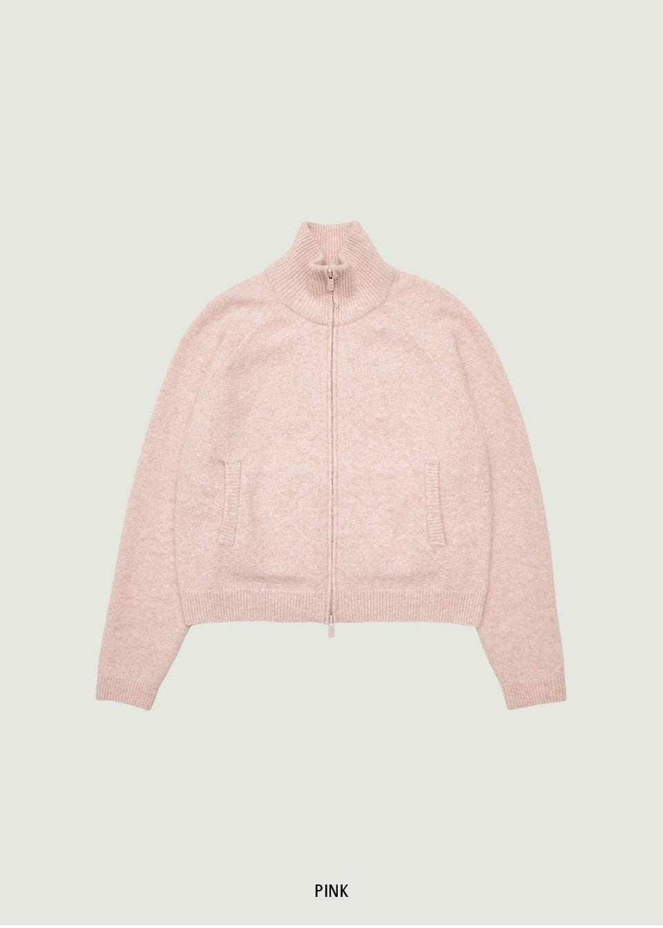 HUG KNIT ZIP-UP