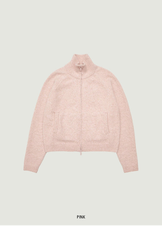 HUG KNIT ZIP-UP