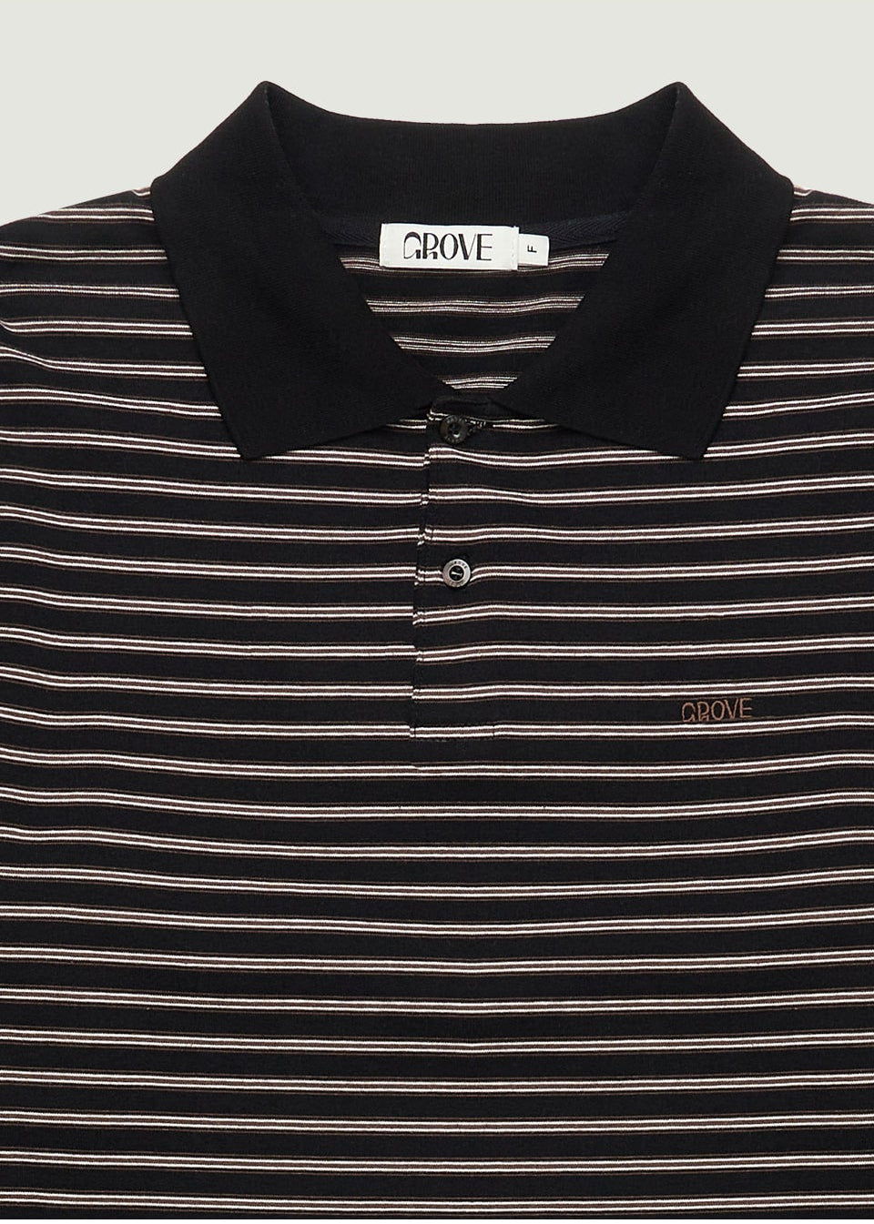 DORA STRIPE L/S PIQUE SHIRT