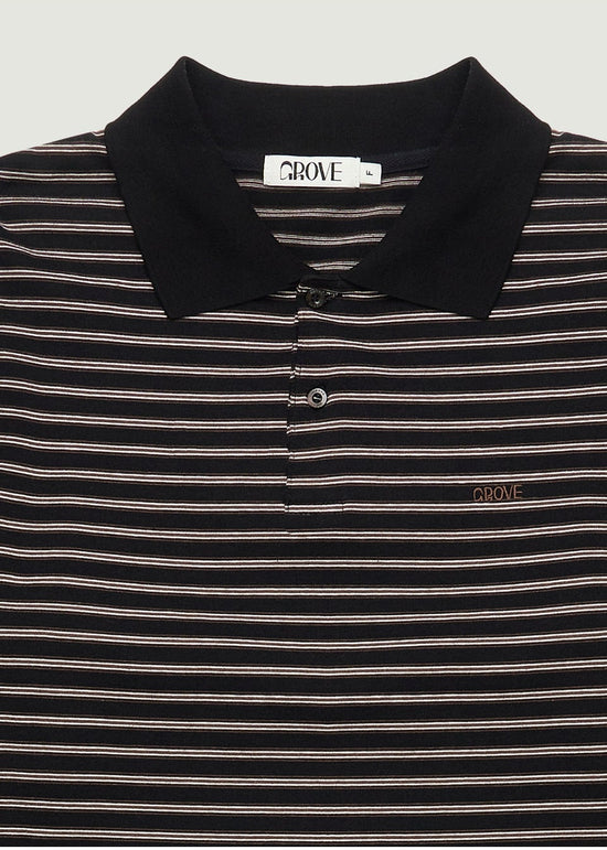 DORA STRIPE L/S PIQUE SHIRT
