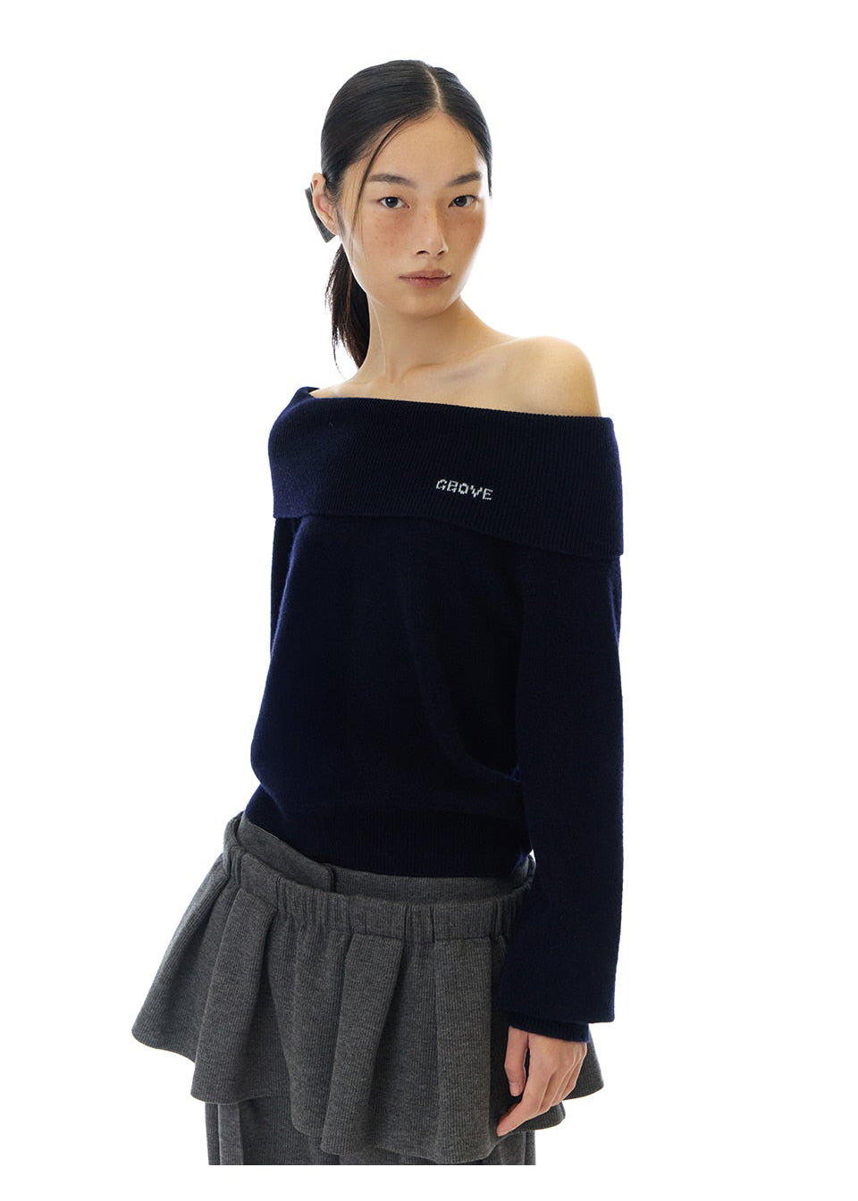 BLAIRE OFF-SHOULDER KNIT