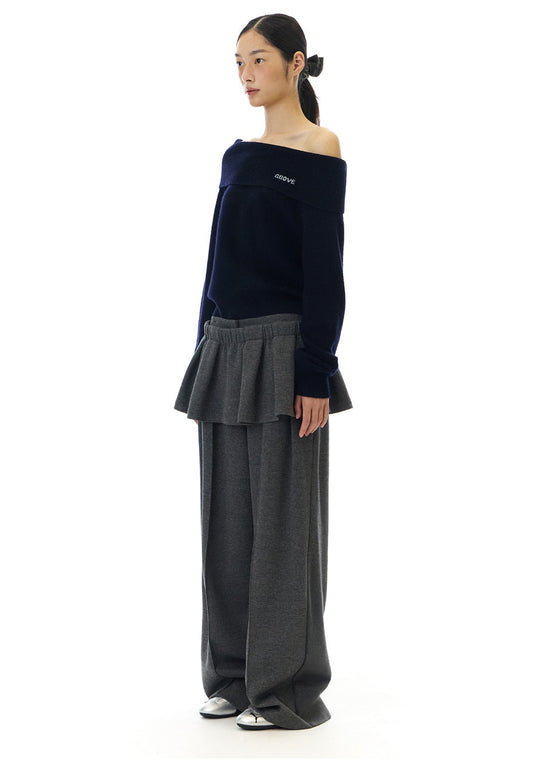 BLAIRE OFF-SHOULDER KNIT