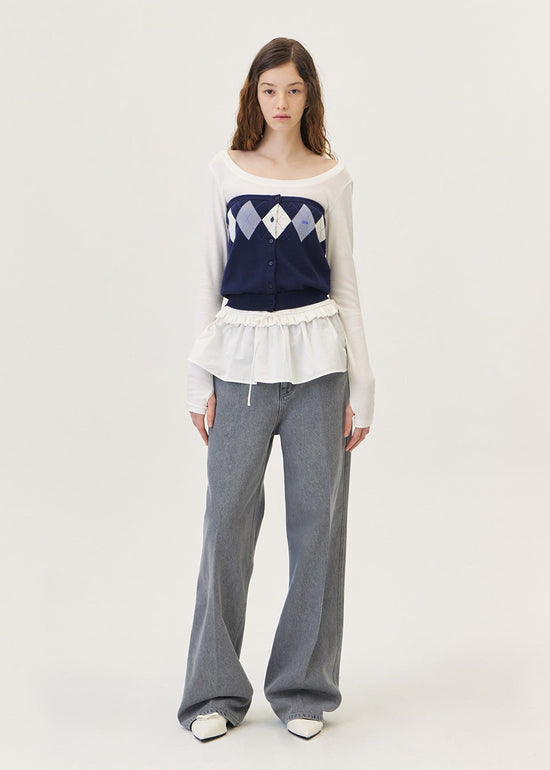 VENI ARGYLE TUBE TOP