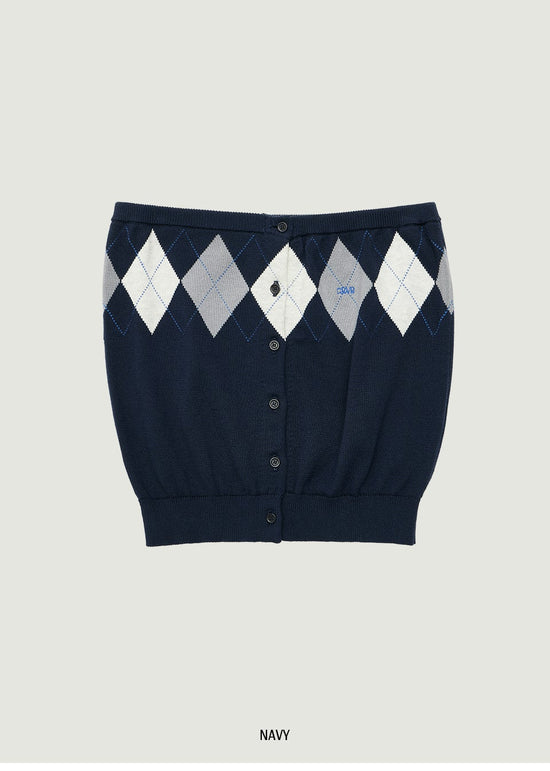 VENI ARGYLE TUBE TOP