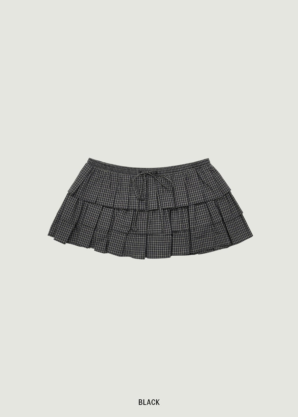 BLAINE CHECK SKIRT