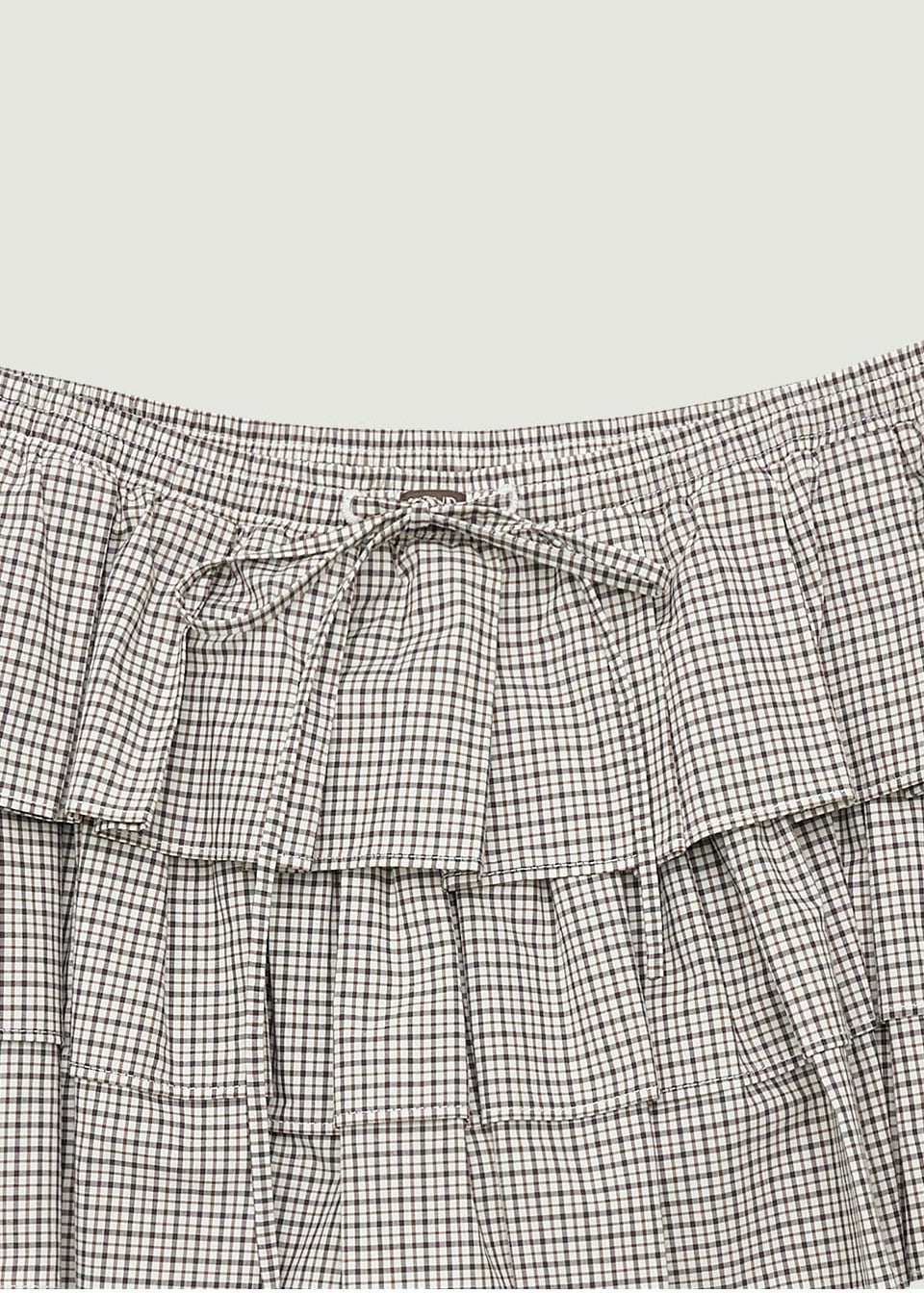 BLAINE CHECK SKIRT