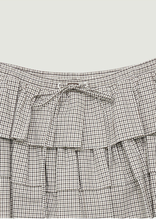 BLAINE CHECK SKIRT