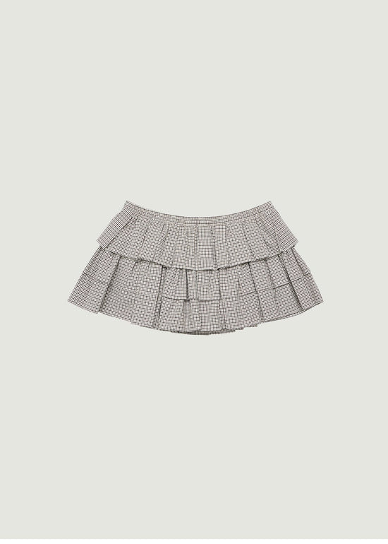 BLAINE CHECK SKIRT