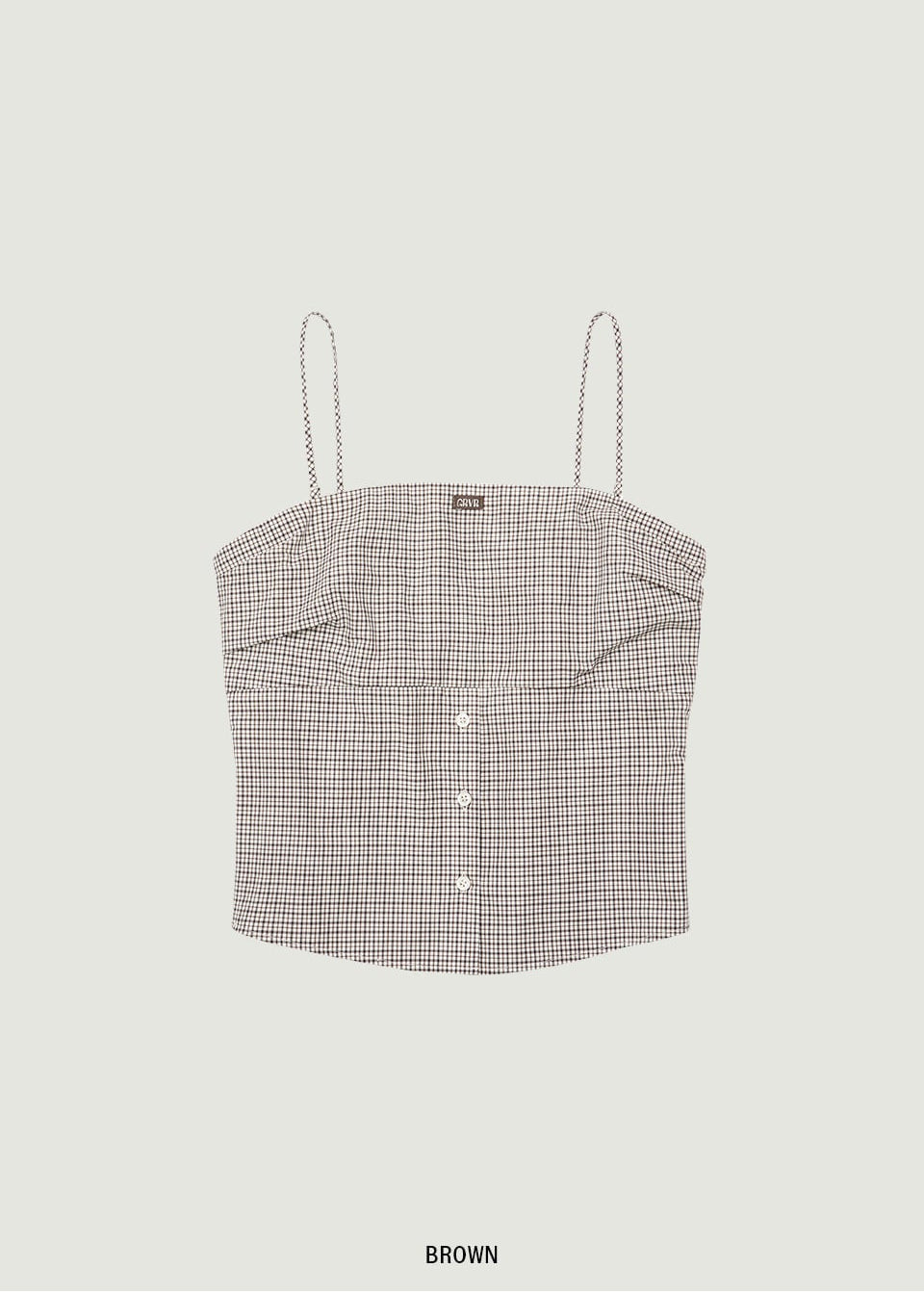 BLAINE CHECK SLEEVELESS