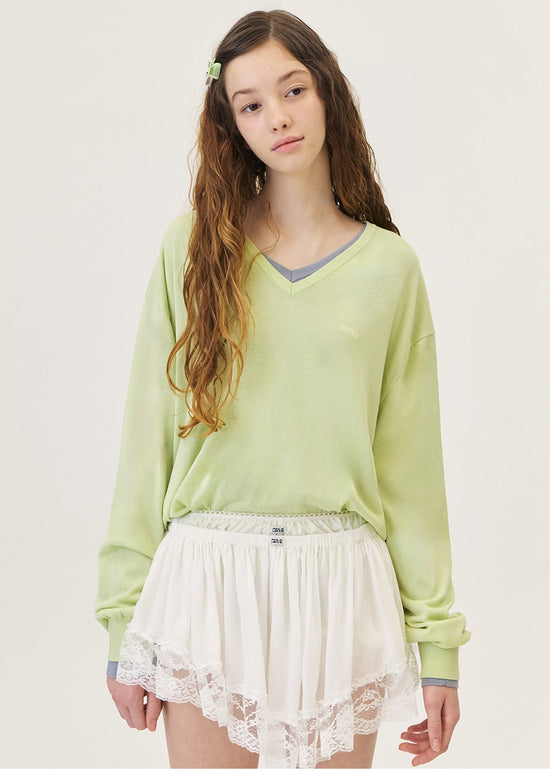 CANOPY V-NECK KNIT