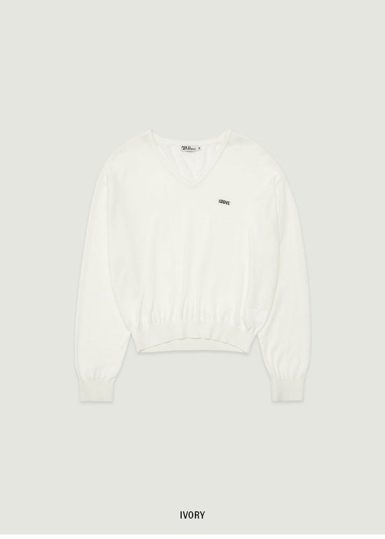 CANOPY V-NECK KNIT