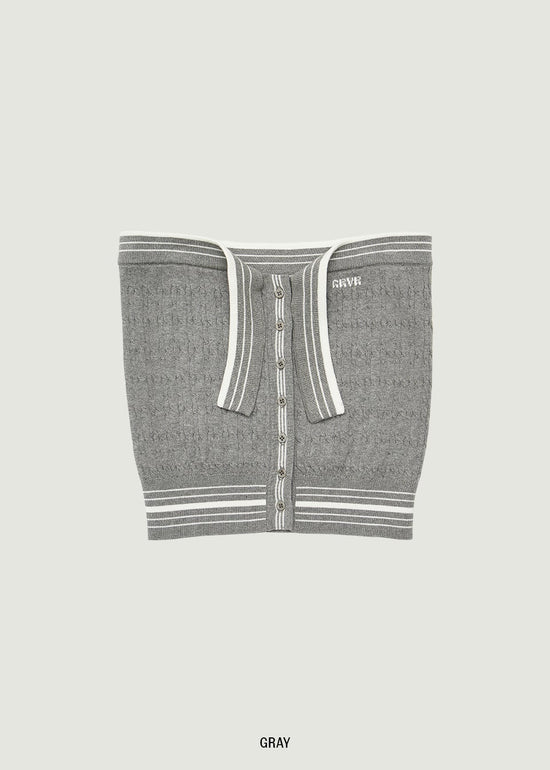 FREEN KNIT TUBE TOP
