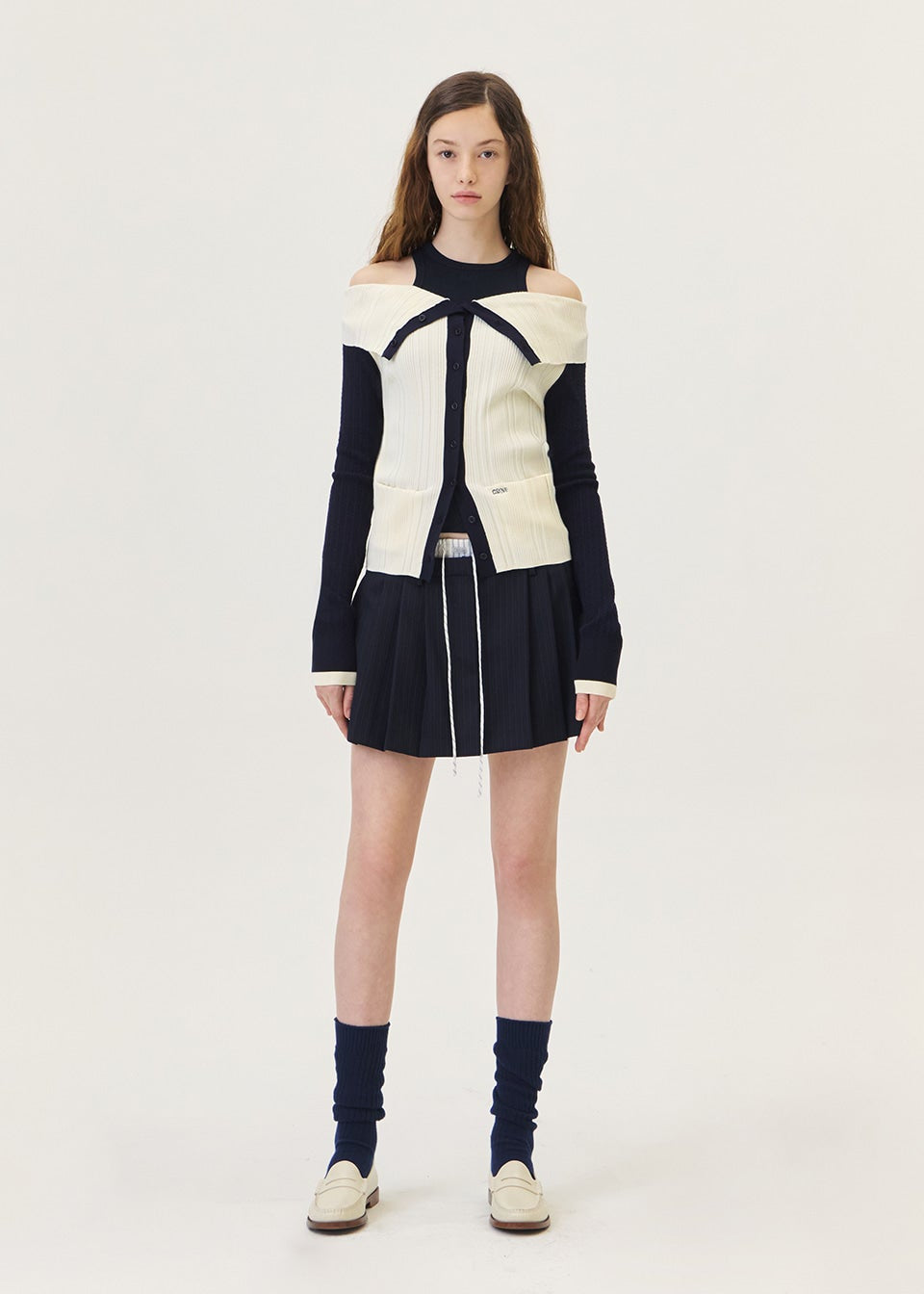 PONI OFF-SHOULDER KNIT