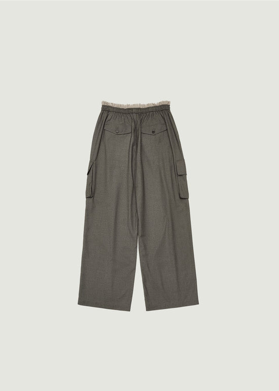 LAYER STRIPE CARGO PANTS