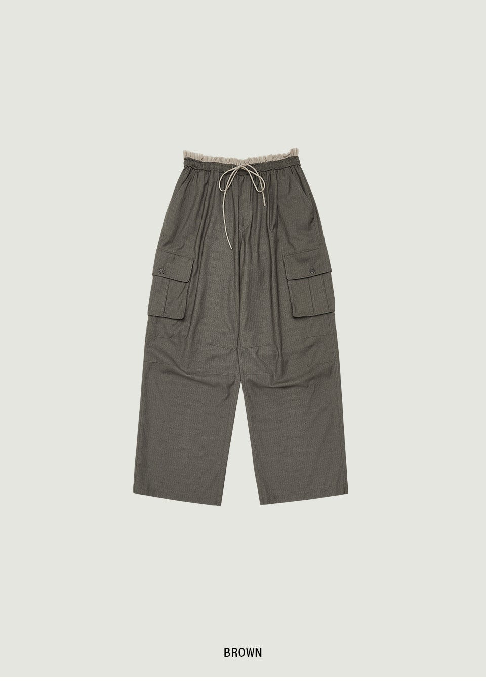 LAYER STRIPE CARGO PANTS