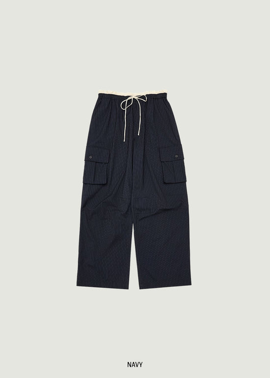 LAYER STRIPE CARGO PANTS