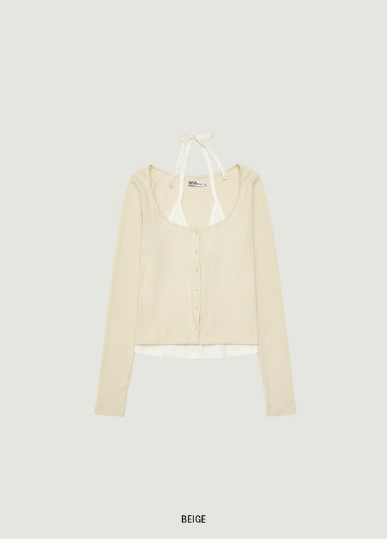 MAGARET HALTER CARDIGAN