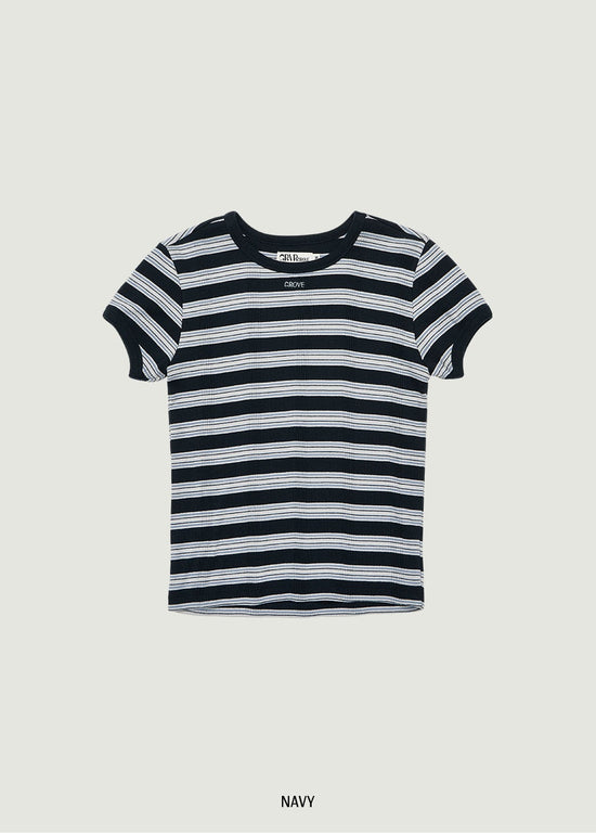 NANCY STRIPE H/S T-SHIRT