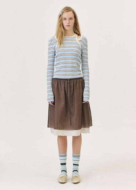 NANCY STRIPE L/S T-SHIRT