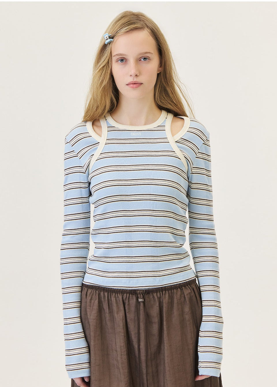 NANCY STRIPE L/S T-SHIRT
