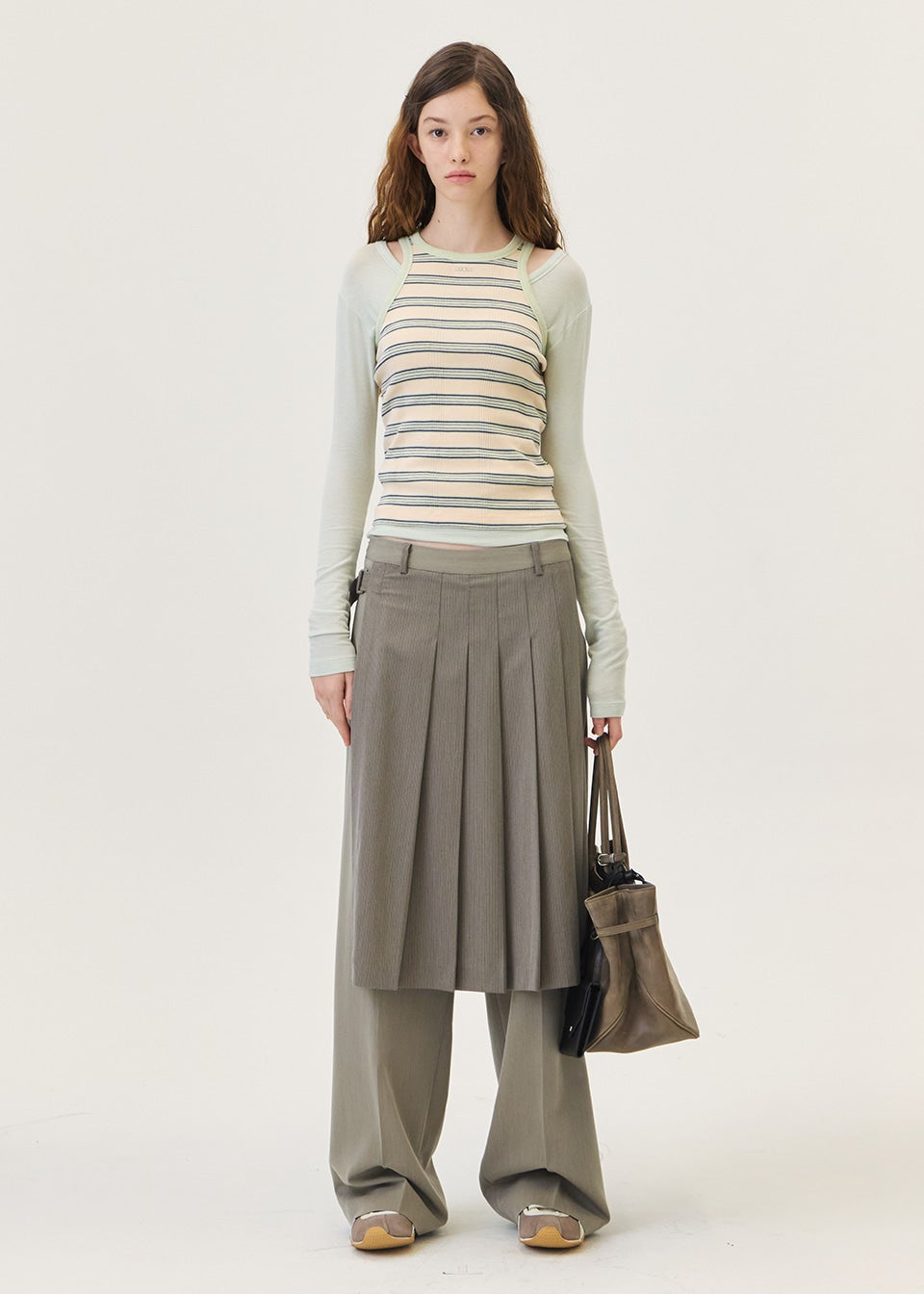 NANCY STRIPE SLEEVELESS