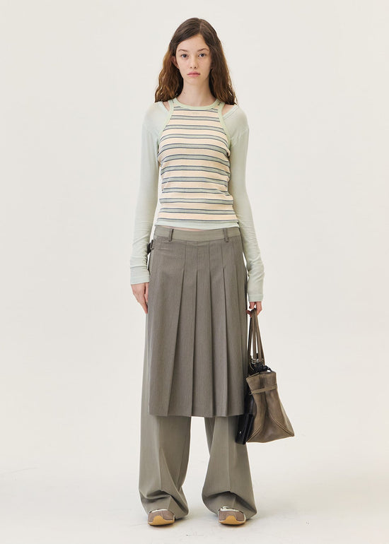 NANCY STRIPE SLEEVELESS
