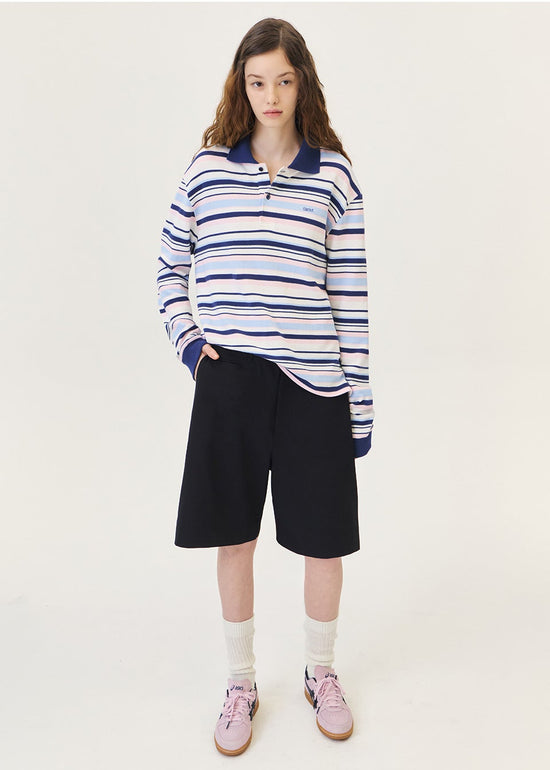 GRAIN STRIPE PIQUE SHIRT