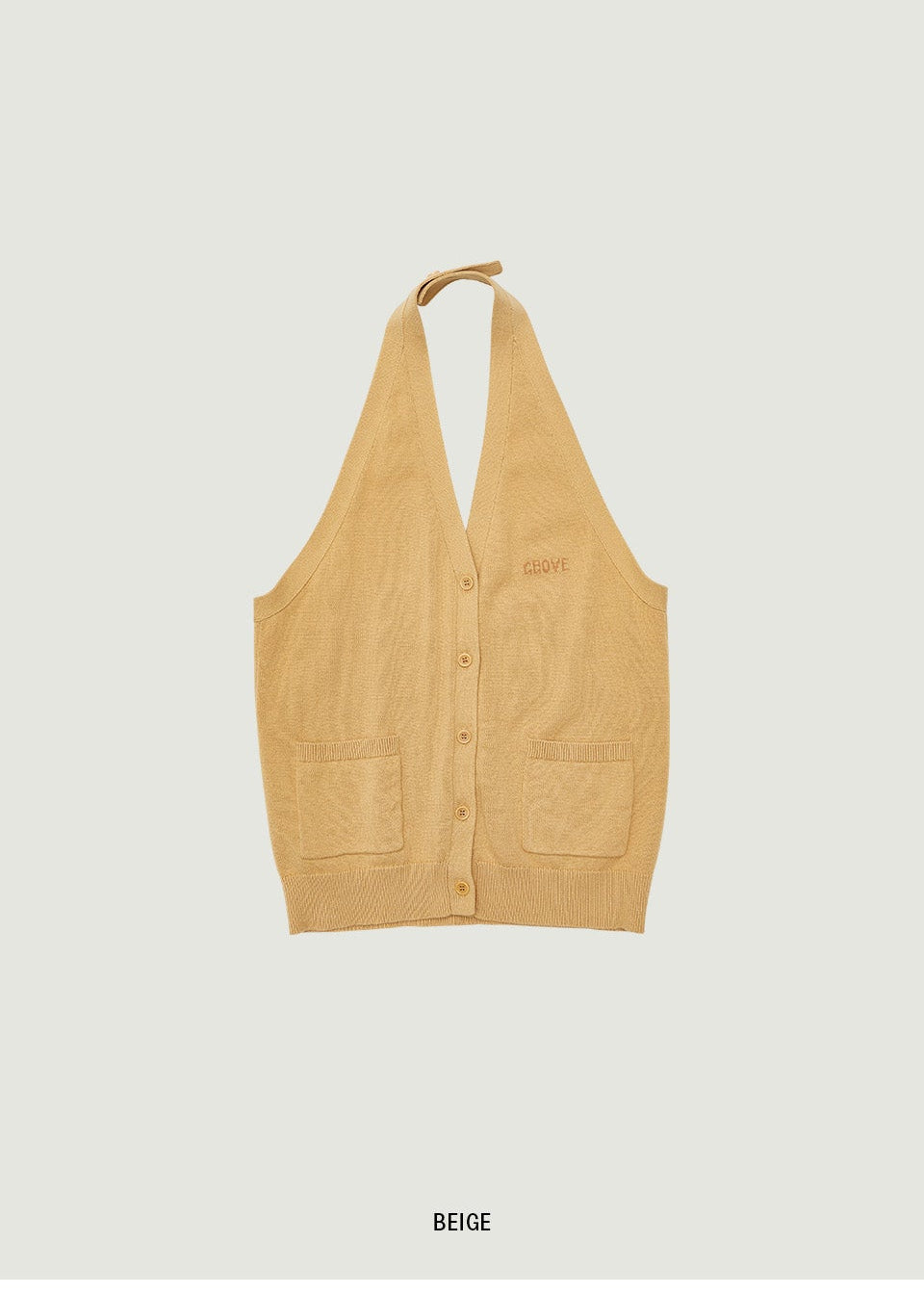 BIRCH HALTER KNIT