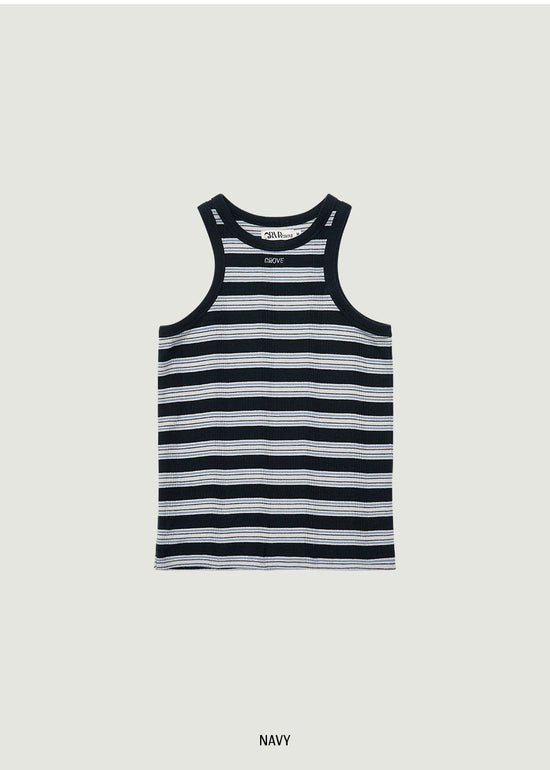 NANCY STRIPE SLEEVELESS
