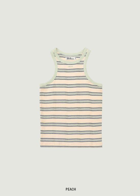 NANCY STRIPE SLEEVELESS