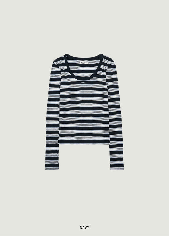NANCY STRIPE L/S T-SHIRT