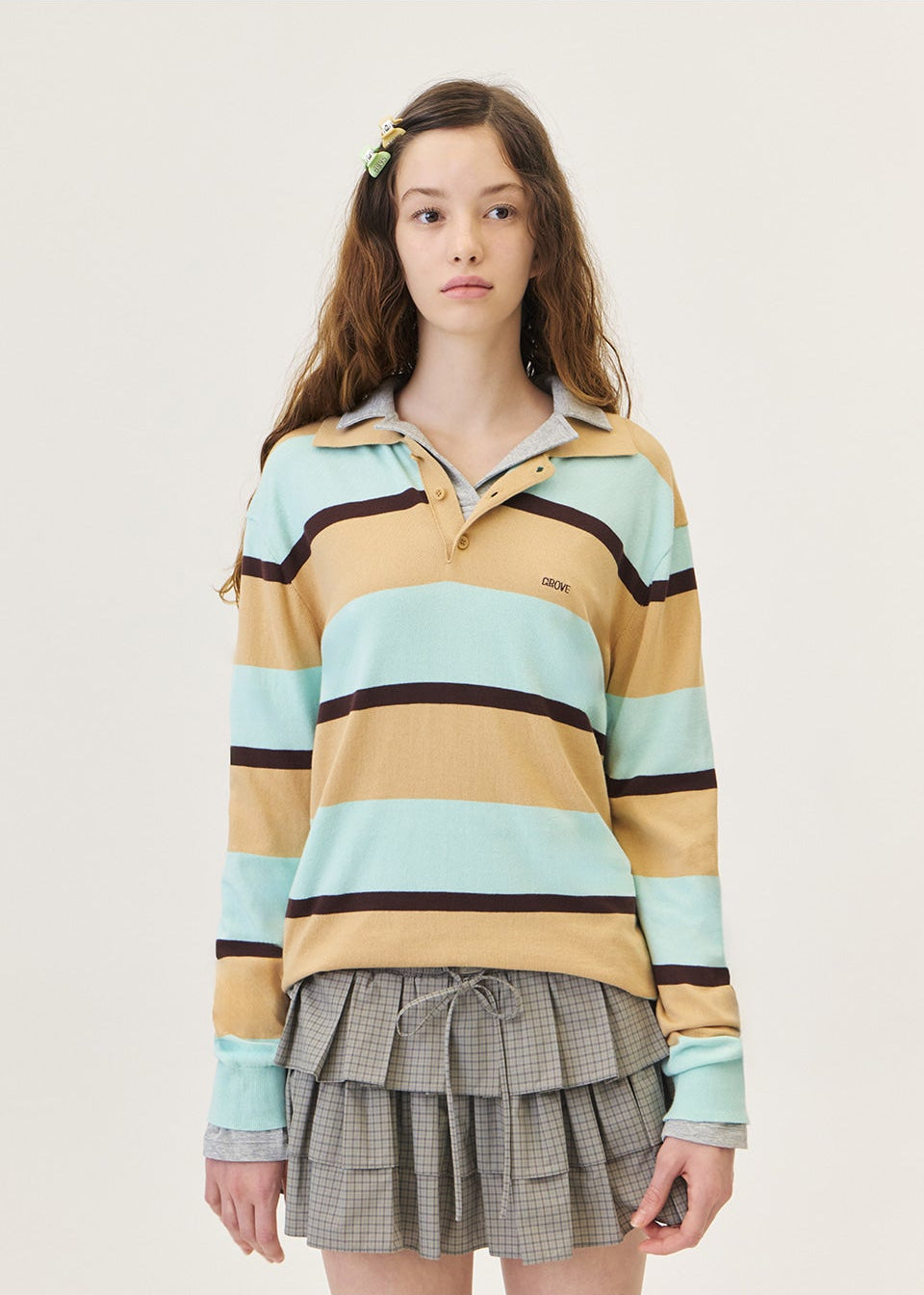 GWEN COLLAR KNIT