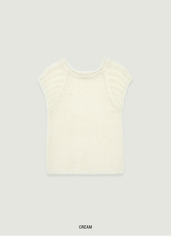 JACE NET HALF SLEEVE KNIT