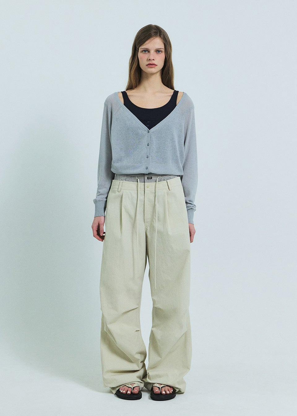 COLETTE OFF-SHOULDER CARDIGAN