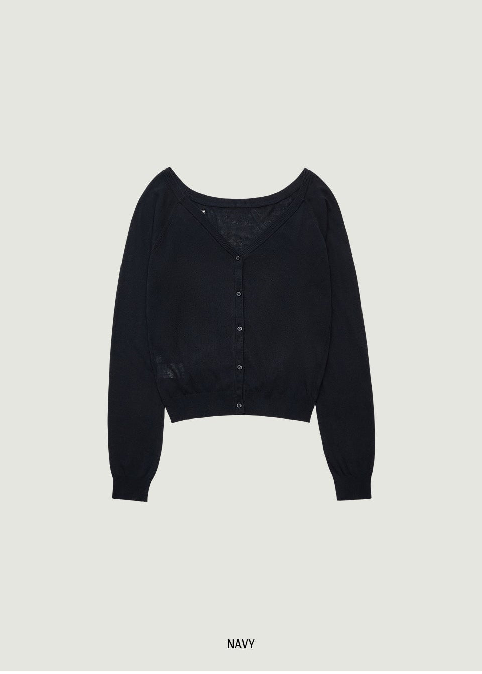 COLETTE OFF-SHOULDER CARDIGAN