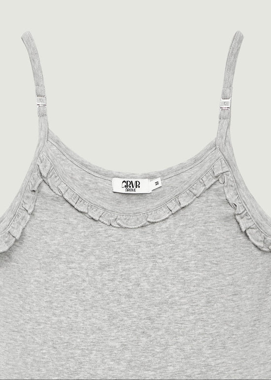 LIV FRILL SLEEVELESS