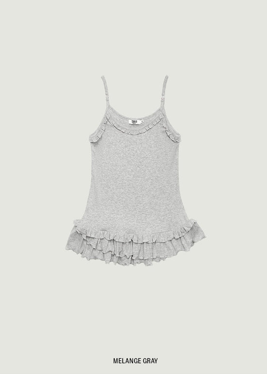 LIV FRILL SLEEVELESS