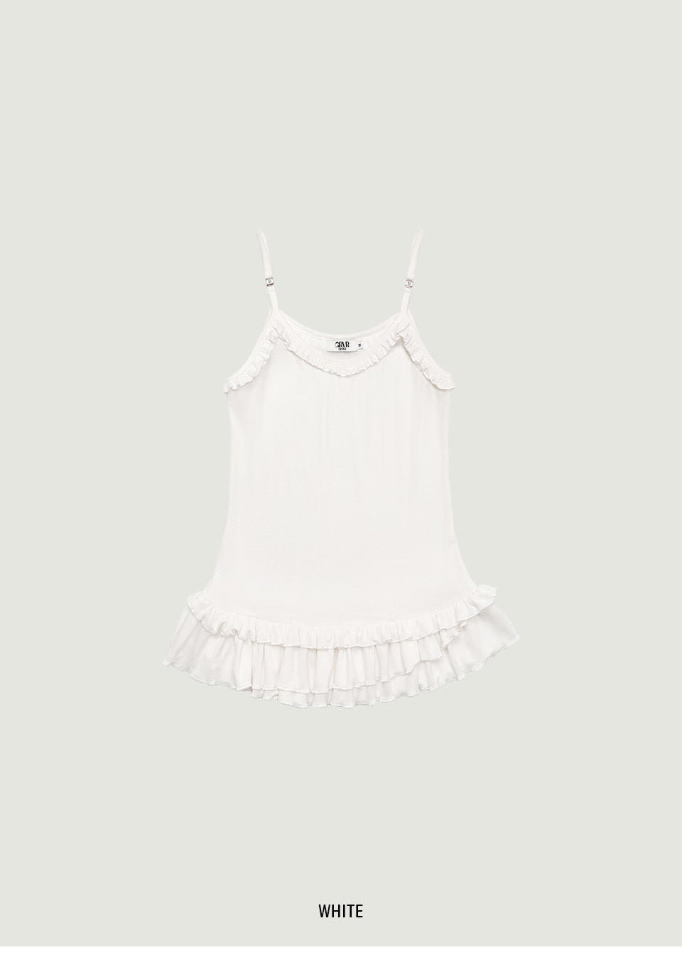 LIV FRILL SLEEVELESS