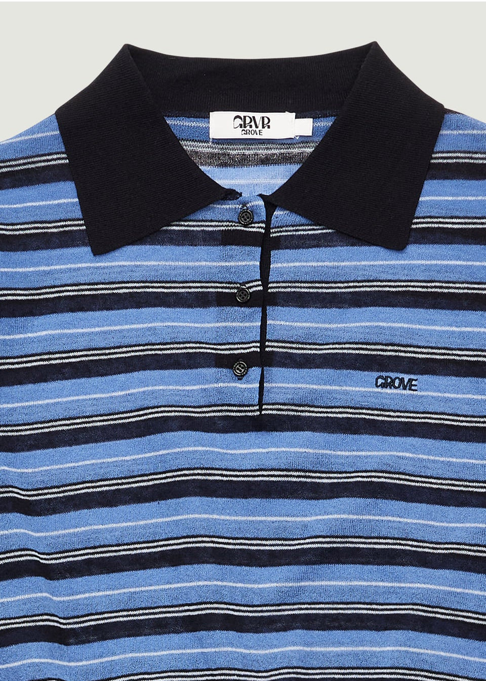 ESTHER STRIPE COLLAR KNIT