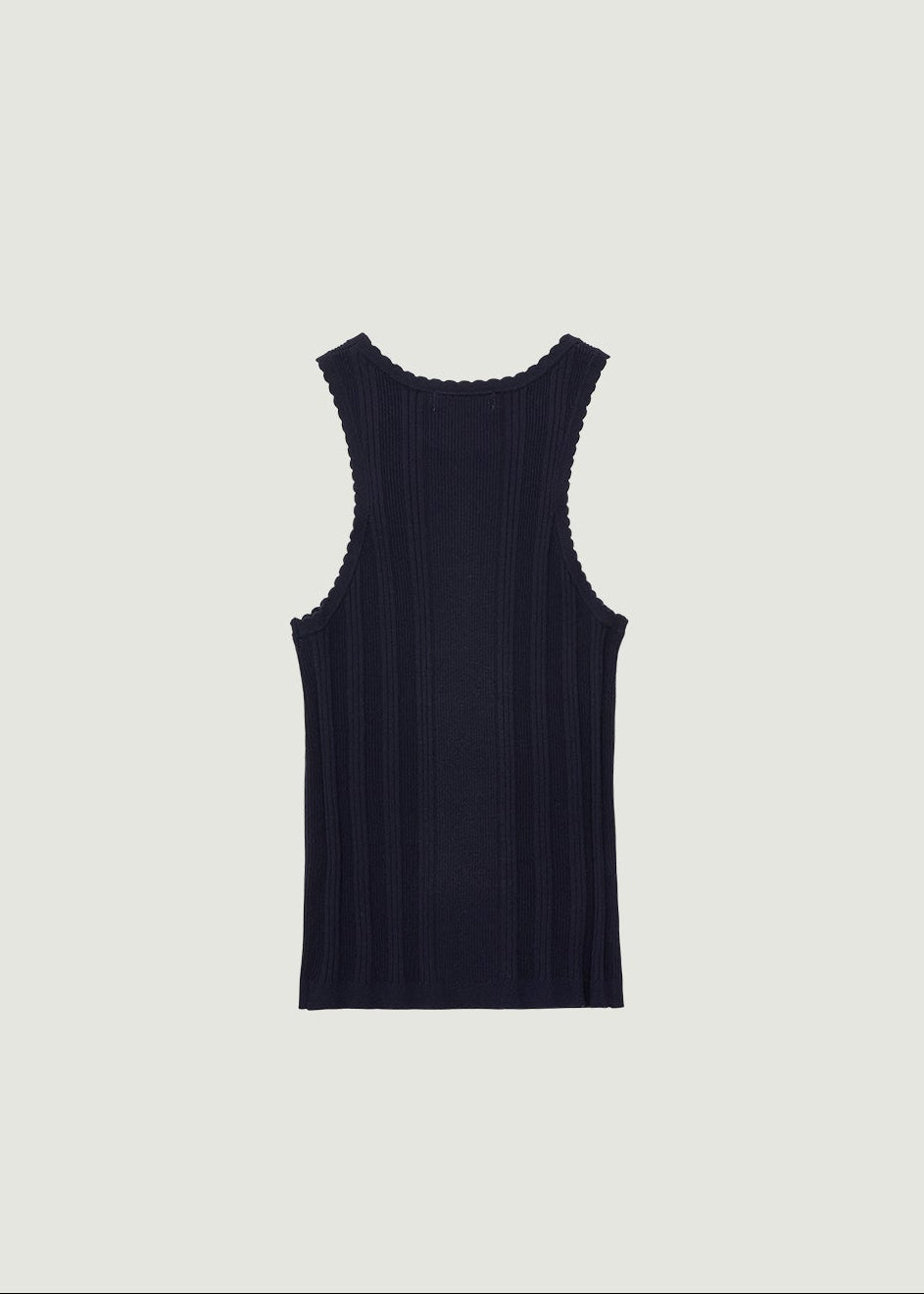 PETAL SLEEVELESS KNIT