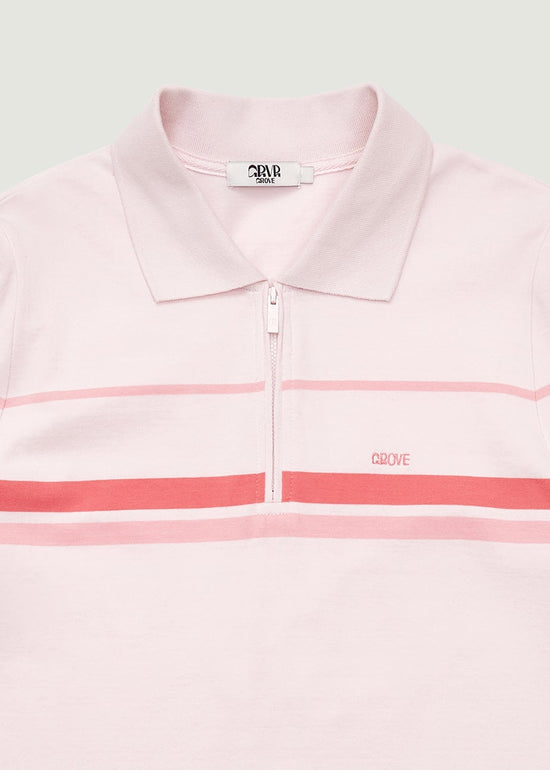 26SS LIAM HALF ZIP-UP COLLAR T-SHIRT