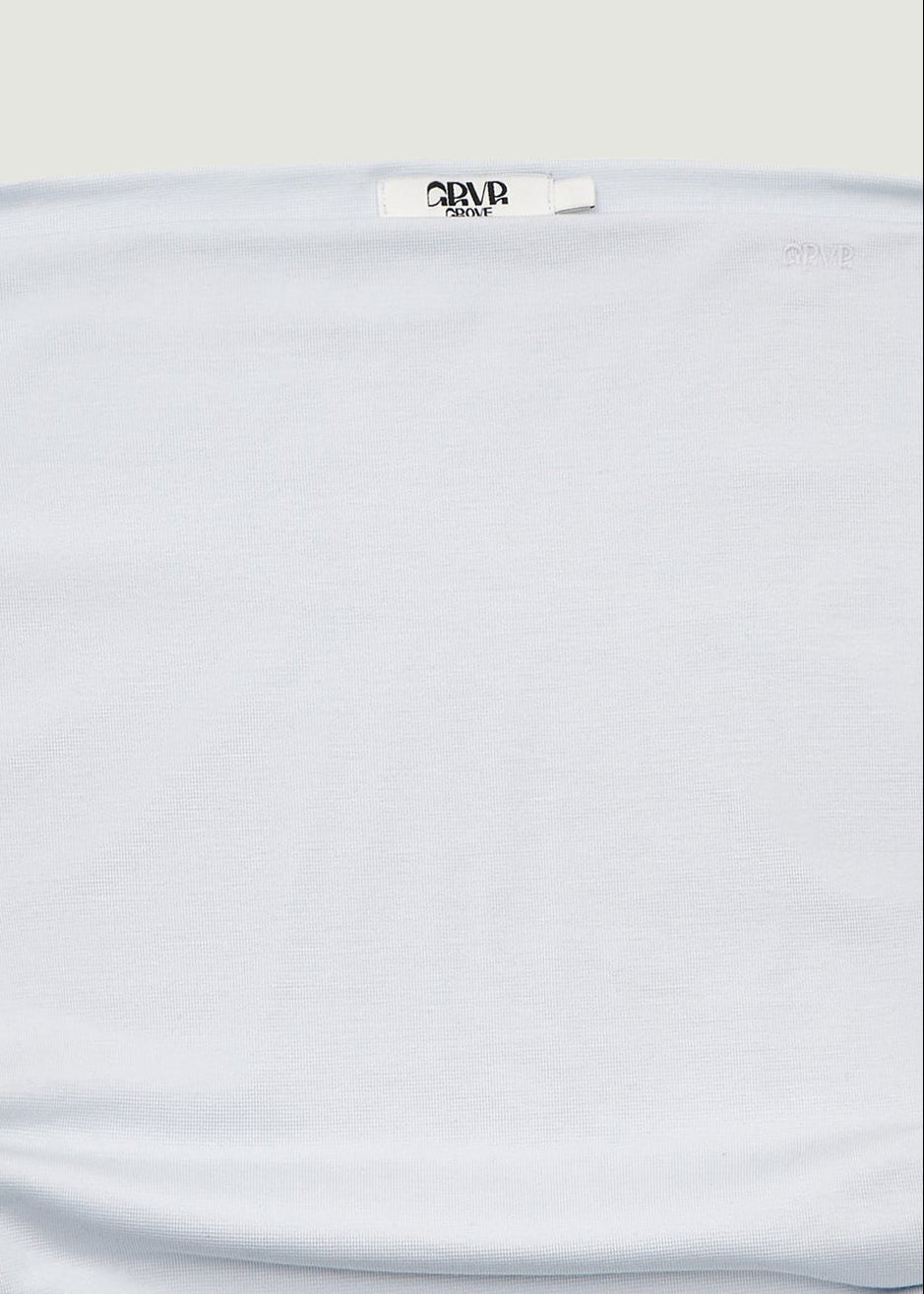 CLOUD OFF-SHOULDER T-SHIRT