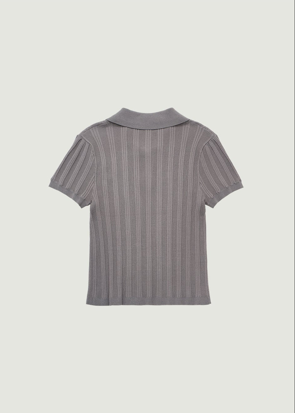 PETAL COLLAR KNIT