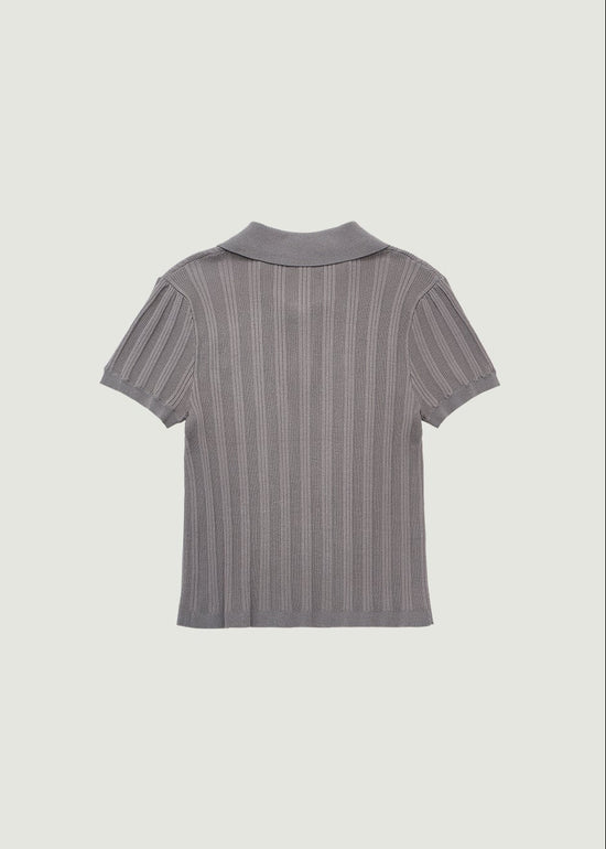 PETAL COLLAR KNIT