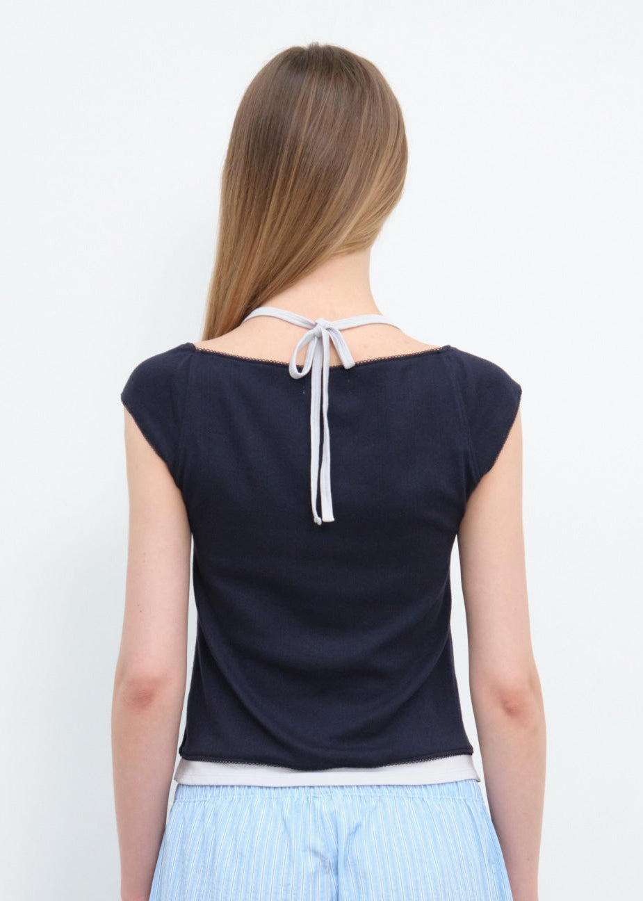MAGARET HALTER H/S T-SHIRT